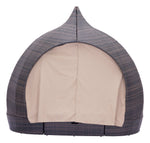 Kinuso 4-Piece Outdoor Daybed Package - Brown/Beige