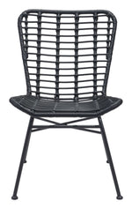 Rosthern Outdoor Dining Chair - Black - Set of 2