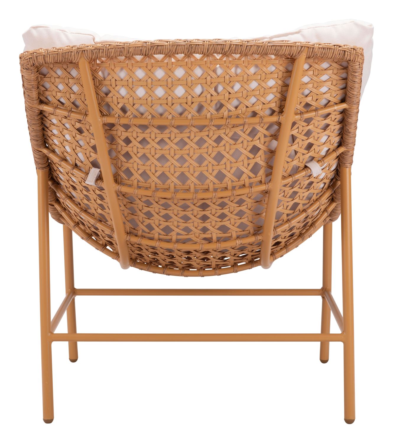 Rorketon Outdoor Accent Chair - Beige/Natural