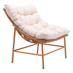 Rorketon Outdoor Accent Chair - Beige/Natural