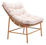 Rorketon Outdoor Accent Chair - Beige/Natural