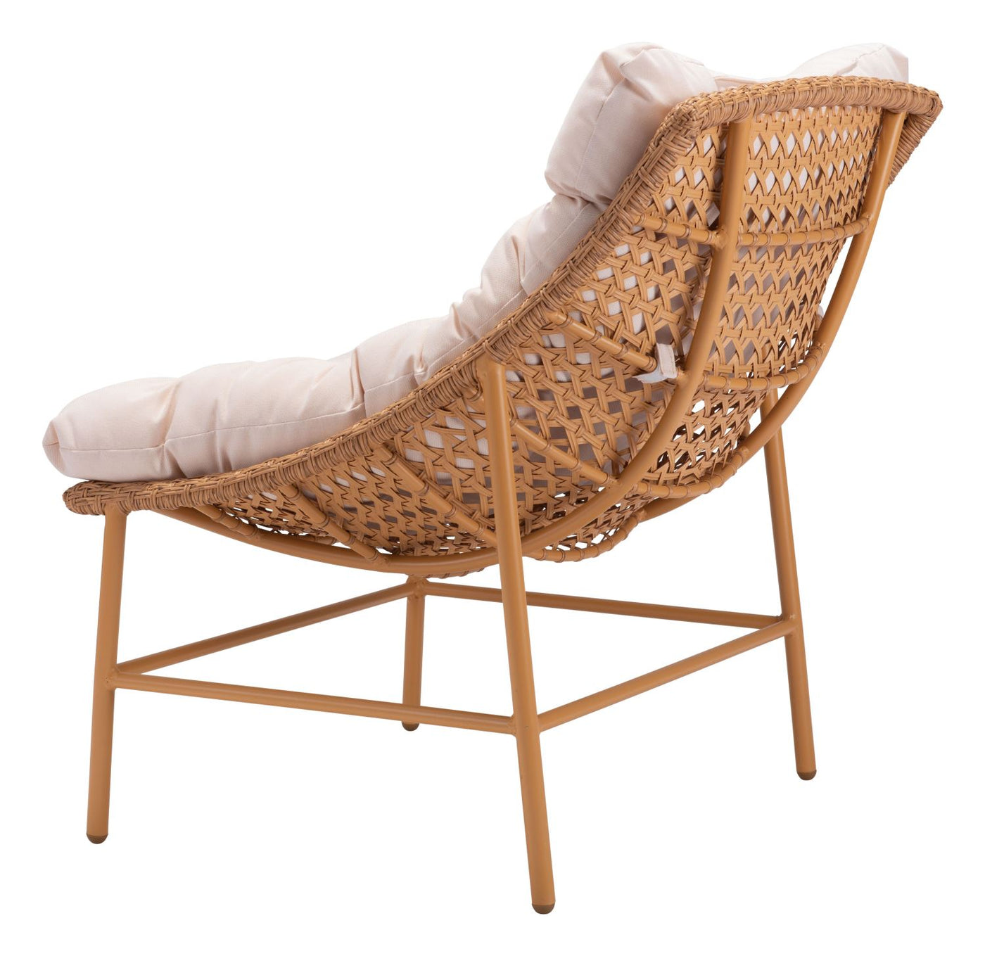 Rorketon Outdoor Accent Chair - Beige/Natural