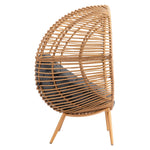 Petta Outdoor Egg Chair - Natural/Grey