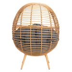 Petta Outdoor Egg Chair - Natural/Grey