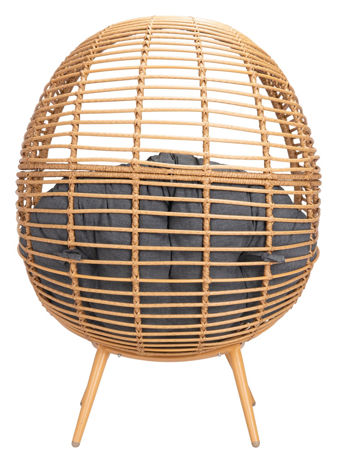 Petta Outdoor Egg Chair - Natural/Grey