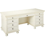 Sandford Executive Office Desk - White