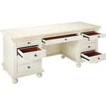 Sandford Executive Office Desk - White