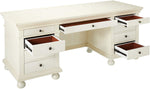 Sandford Executive Office Desk - White