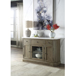 Bois Oak 3 Drawer Server