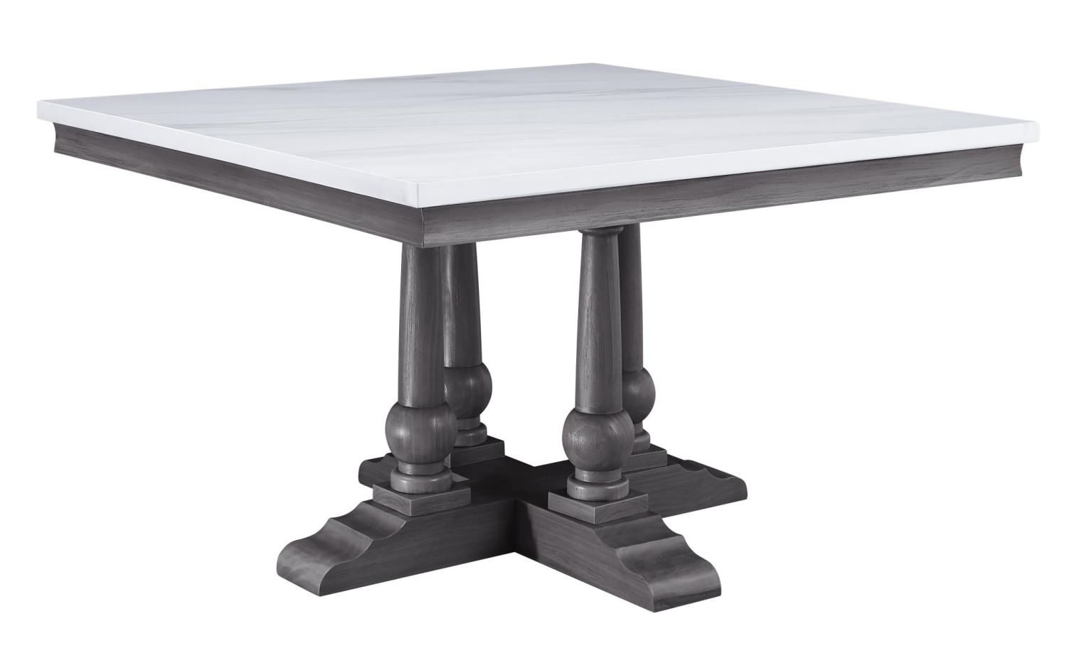 Bois 48" Oak Dining Table - Grey Oak