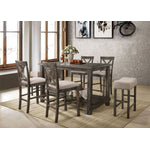 Ovo 7-Piece Counter-Height Dining Set