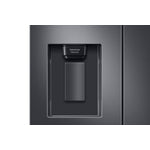 Samsung Black Stainless French Door Refrigerator with External Water Dispener (22.1 cu.ft.) - RF22A4221SG/AA