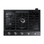 Samsung Black Stainless Steel 30" Gas Cooktop - NA30N7755TG/AA