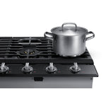Samsung Black Stainless Steel 30" Gas Cooktop - NA30N7755TG/AA