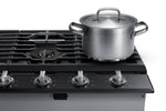 Samsung Black Stainless Steel 30" Gas Cooktop - NA30N7755TG/AA