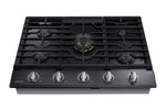 Samsung Black Stainless Steel 30" Gas Cooktop - NA30N7755TG/AA