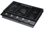 Samsung Black Stainless Steel 30" Gas Cooktop - NA30N7755TG/AA