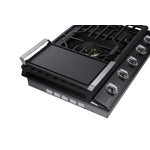 Samsung Black Stainless Steel 30" Gas Cooktop - NA30N7755TG/AA