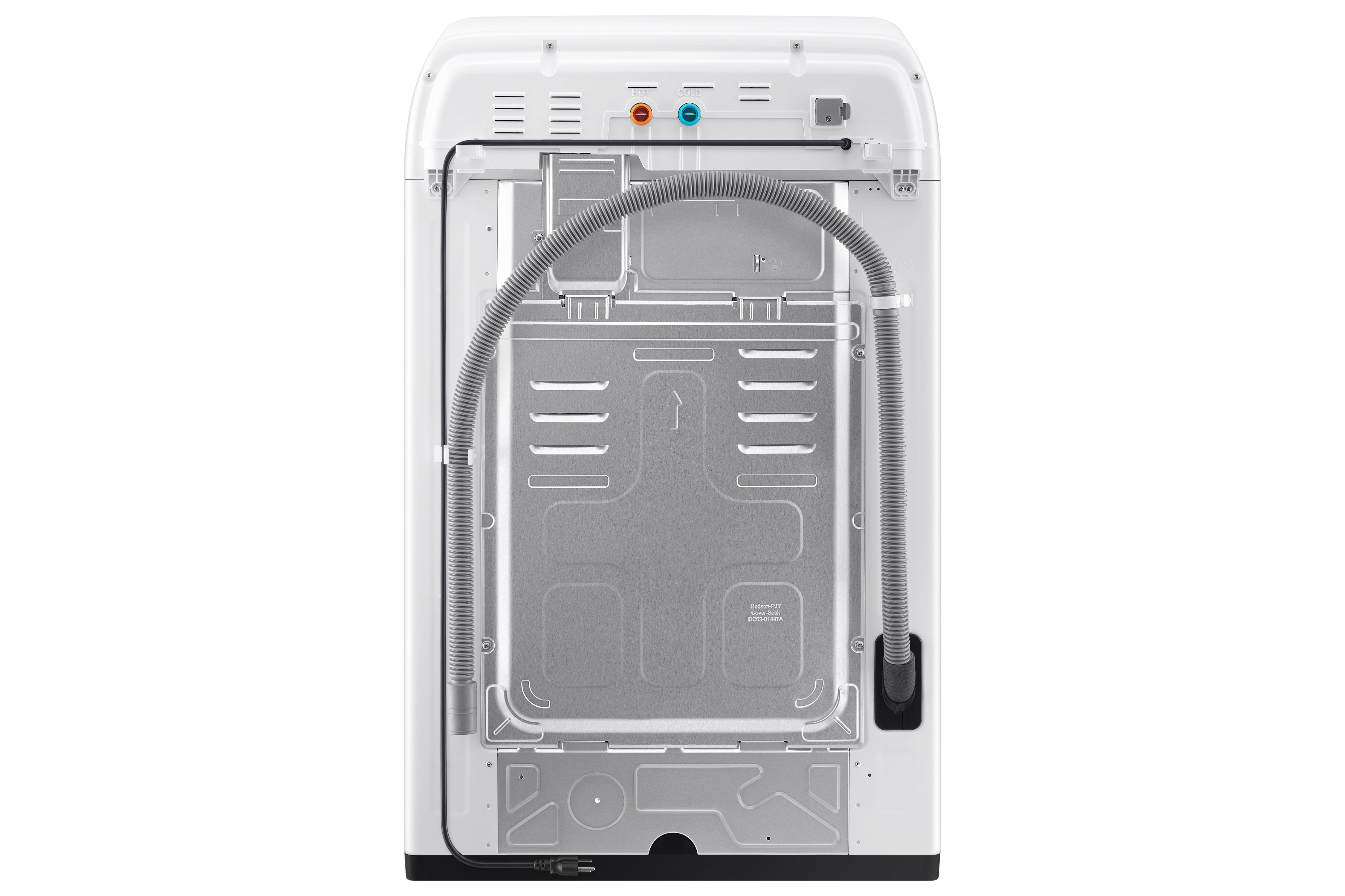 Samsung White Top Load Washer with ActiveWave Agitator (5.0 Cu.Ft) - WA44A3205AW/A4