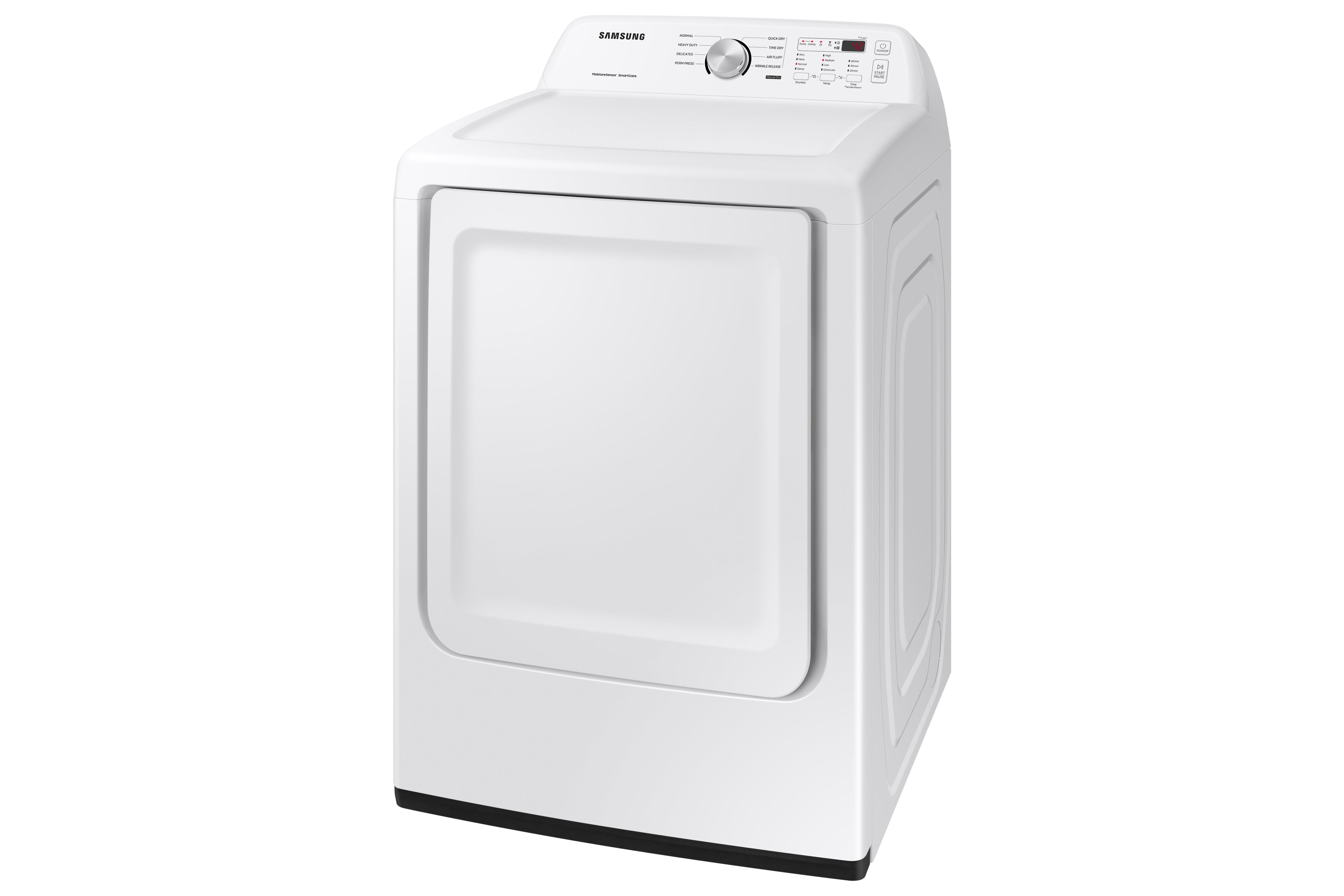Samsung White Electric Dryer with Sensor Dry (7.2 Cu.Ft) - DVE45T3200W/AC