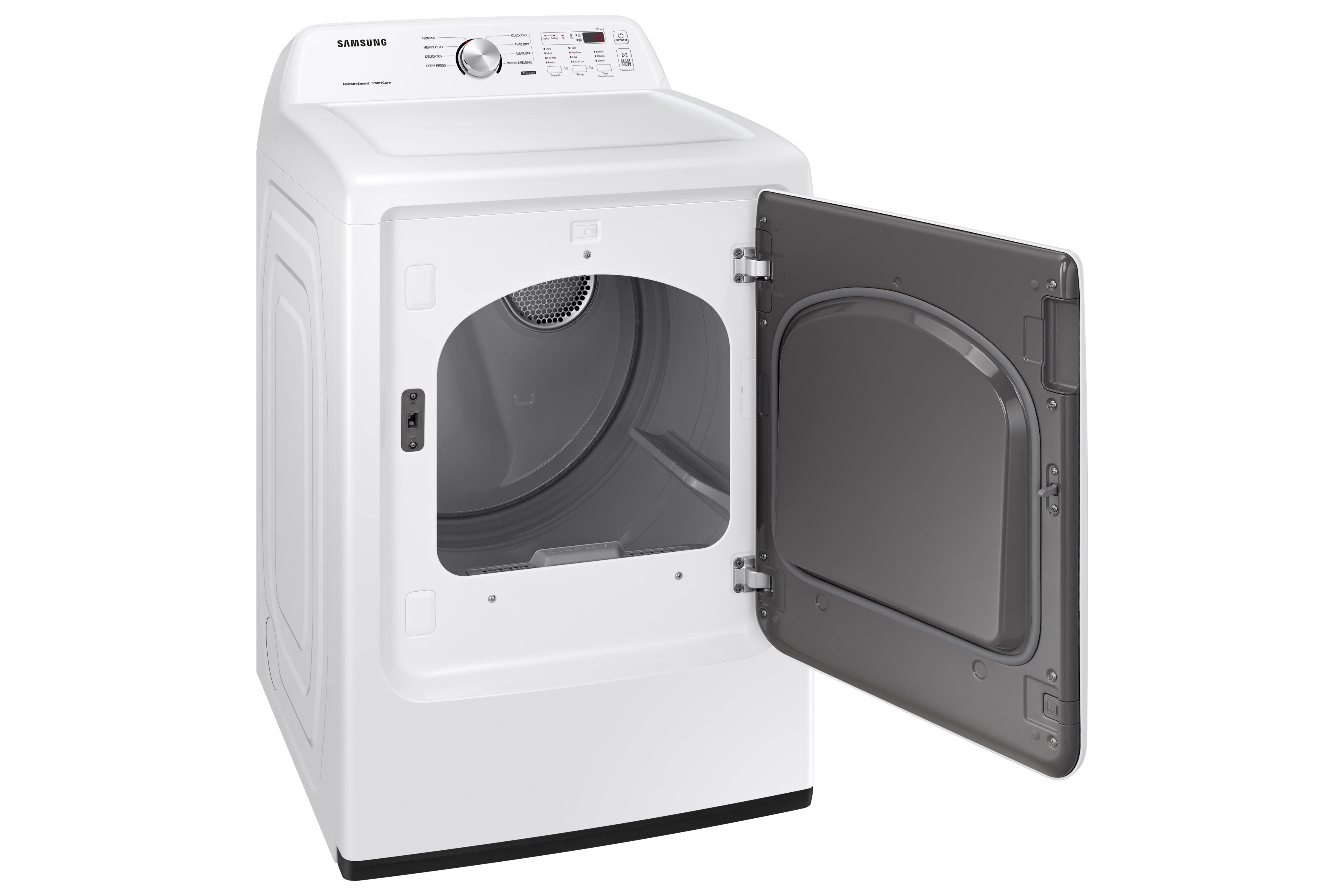 Samsung White Electric Dryer with Sensor Dry (7.2 Cu.Ft) - DVE45T3200W/AC