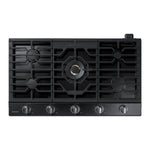 Samsung Black Stainless Steel 36" Gas Cooktop - NA36N7755TG/AA