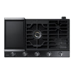 Samsung Black Stainless Steel 36" Gas Cooktop - NA36N7755TG/AA