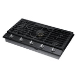 Samsung Black Stainless Steel 36" Gas Cooktop - NA36N7755TG/AA