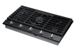 Samsung Black Stainless Steel 36" Gas Cooktop - NA36N7755TG/AA