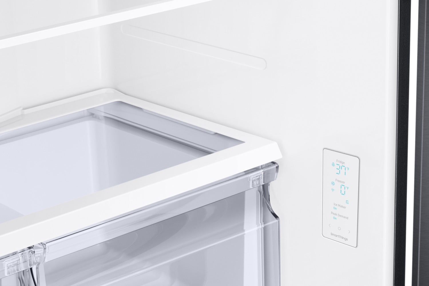 Samsung Black Stainless Steel Counter Depth French Door (17.5 Cu.Ft) - RF18A5101SG/AA