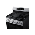 Samsung Stainless Steel Gas Fan Convection Range with Wi-Fi and Air Fry (6.0 Cu.Ft) - NX60A6511SS/AA
