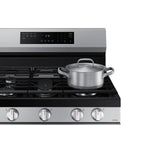 Samsung Stainless Steel Gas Fan Convection Range with Wi-Fi and Air Fry (6.0 Cu.Ft) - NX60A6511SS/AA