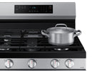 Samsung Stainless Steel Gas Fan Convection Range with Wi-Fi and Air Fry (6.0 Cu.Ft) - NX60A6511SS/AA