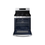 Samsung Stainless Steel Gas Fan Convection Range with Wi-Fi and Air Fry (6.0 Cu.Ft) - NX60A6511SS/AA