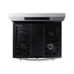 Samsung Stainless Steel Gas Fan Convection Range with Wi-Fi and Air Fry (6.0 Cu.Ft) - NX60A6511SS/AA