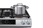 Samsung Stainless Steel Dual Fuel Range with True Convection and Air Fry (6.3 Cu.Ft) - NY63T8751SS/AC