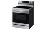 Samsung Stainless Steel Freestanding Electric Fan Convection Range with Air Fry and Wi-Fi (6.3 Cu.Ft) - NE63A6511SS/AC