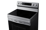 Samsung Stainless Steel Freestanding Electric Fan Convection Range with Air Fry and Wi-Fi (6.3 Cu.Ft) - NE63A6511SS/AC