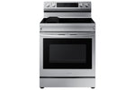 Samsung Stainless Steel Freestanding Electric True Convection Range with Air Fry and Wi-Fi (6.3 Cu.Ft) - NE63A6711SS/AC