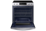 Samsung Stainless Steel Electric Range with Slide-in Design (6.3 Cu.Ft) - NE63T8111SS/AC