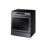 Samsung Black Stainless Steel Slide-in Electric Range (5.8 Cu. Ft.) - NE58R9430SG/AC
