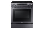 Samsung Black Stainless Steel Slide-in Electric Range (5.8 Cu. Ft.) - NE58R9430SG/AC