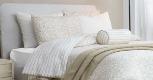 Cotton House 7-Piece Queen Comforter Set - Scroll