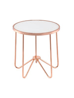 Albans Glass End Table