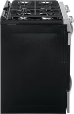 Frigidaire Gallery Smudge-Proof Stainless Steel Slide-In Gas Convection Range with Air Fry (5.6 Cu. Ft.) - FGGH3047VF