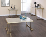 Lashonda Marble Look Coffee Table