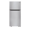LG Stainless Steel 30” Top Mount Refrigerator (20 Cu.Ft.) - LTCS20020S