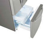 LG 30" Smudge Resistant Stainless Steel French Door Refrigerator (22 cu. ft.) - LRFNS2200S