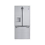 LG 30" Smudge Resistant Stainless Steel French Door Refrigerator with Water dispenser (22 cu. ft.) - LRFWS2200S