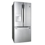 LG 30" Smudge Resistant Stainless Steel French Door Refrigerator with Water dispenser (22 cu. ft.) - LRFWS2200S